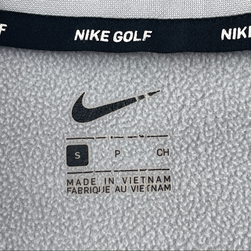 Nike Golf Pullover Womens Small Gray Quarter Zip - Picture 2 of 8